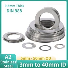 0.5mm Thick Shim Washers DIN