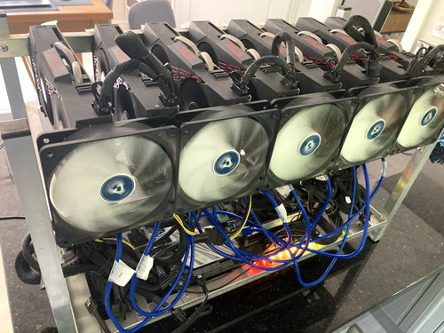 Gpu mining rig frame - 8,