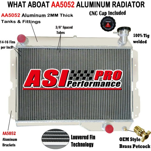 Row radiator aluminum - 4,