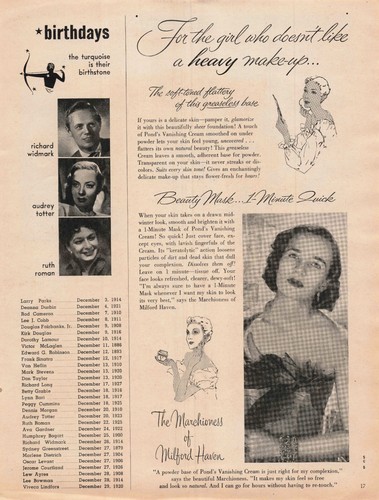 1950 vtg print the - print, ad