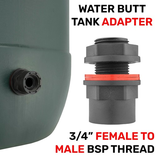 Water butt outlet - butt, tap