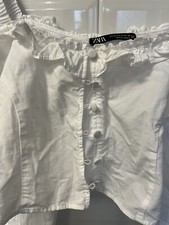 Zara White Off Shoulder