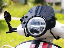 Windscreen Screen Shield 300 310 Vespa GTS 2023-2025 Keyless Moto Nostra Black