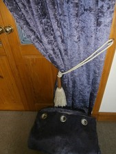 Crushed Velvet Curtains. 73