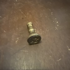 Small Brass Vintage Letter