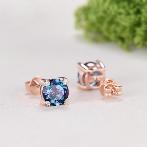 2ct round cut - round, alexandrite