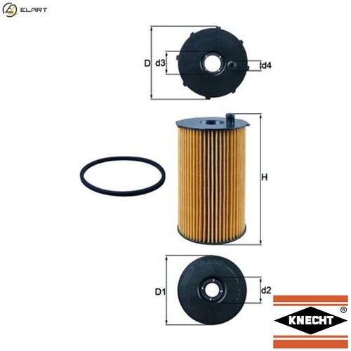 Oil filter 205 - filter, for
