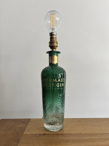 Mermaid zest gin bottle - zest,