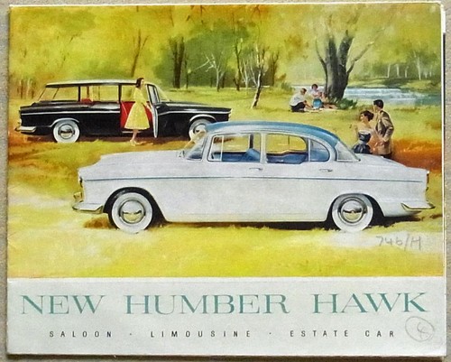 Humber hawk saloon limousine - humber,