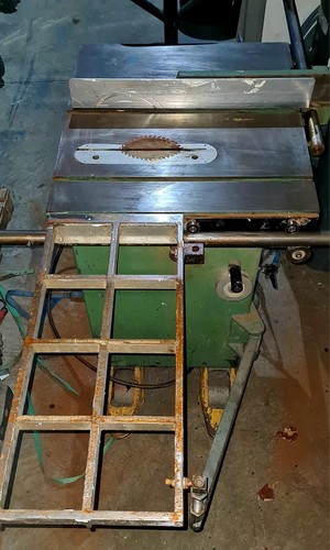 Wadkin bursgreen table - bursgreen, saw