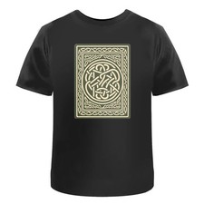 'Decorative Celtic Panel' Unisex T-Shirt - 100% Cotton (S-XXL) (TA057190)