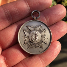 Sterling silver ACF Army Cadet Force medallion Small Bore Rifle not scrap silver