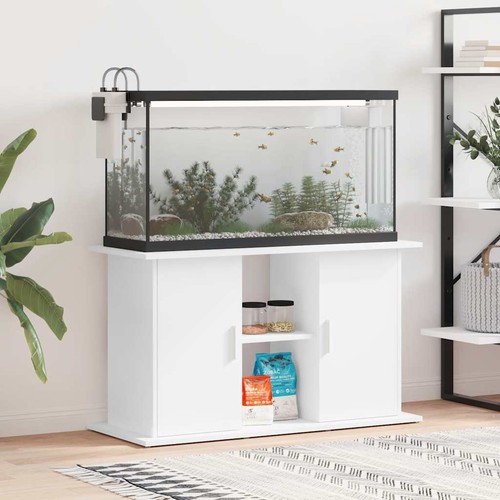 Aquarium stand white 101x41x58 - aquarium,