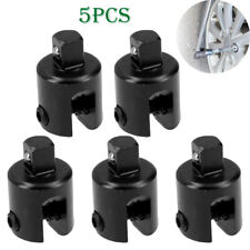 5Pcs/Set 1/2" Drive Breaker Power Knuckle Bar Replacement Head Socket UK