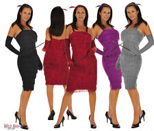 Ladies Charleston Flapper Dress 1920s