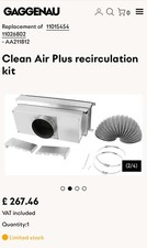 Gaggenau clean air - clean, plus