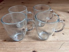 4 x BODUM Glass Mugs