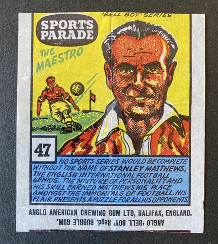 Rare anglo american gum - rare, sports
