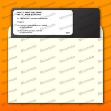 Amstrad PC-1512/1640 Hard Disk Installation & Utilities 5.25" Floppy Disk 46005