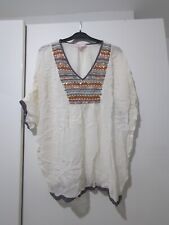 Gharani Strok Embroidery blouse UK 14 Large