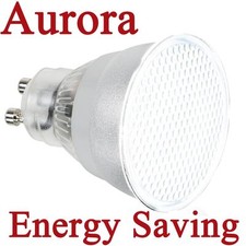 Aurora Energy Saving 7W CFL Bulb Lamp PAR16 GU10 - Daylight 6400K