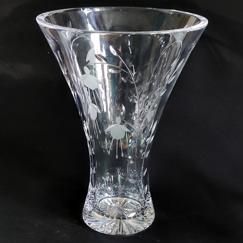 Stuart crystal cascade flared - crystal,