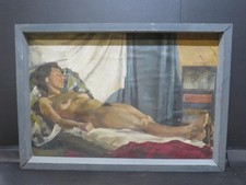 Tonalist Studio Female Nude Modern British Circa 1940