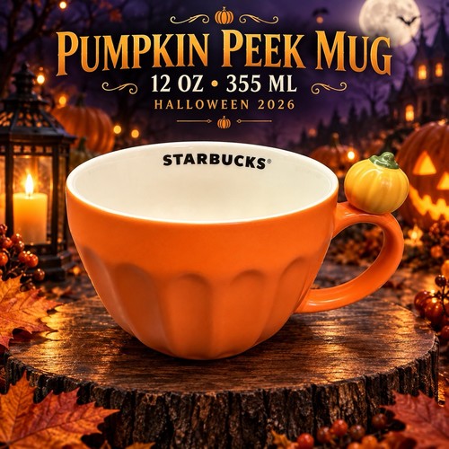 Starbucks pumpkin peek mug - pumpkin,