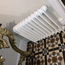 Cast Iron Radiators 26 “ HIGH  11 section   24” long , OLD SCHOOL - fat. Rounded