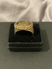 9ct gold sovereign style