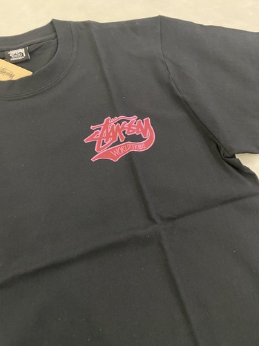 Stussy black cherry print - stussy,
