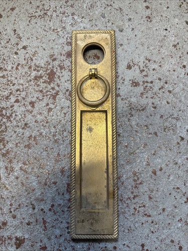 Verticle solid brass letter - verticle,
