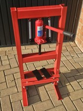 6 Ton Hydraulic Bench Workshop Press Heavy Garage Plates Car Bearing Machine UK