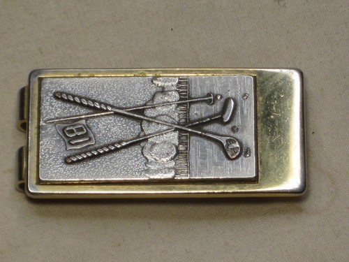 Vintage money clip golf - vintage,