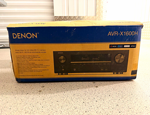 Denon avr x1600h 2ch - 4k, a/v