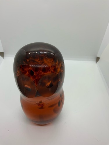 Wedgewood glass owl colour - glass,