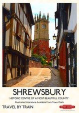 Vintage Railway Poster