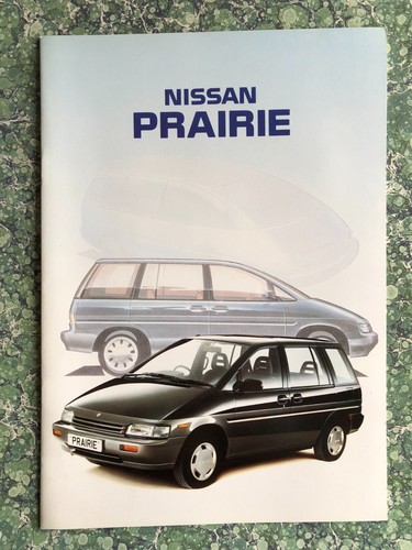 Nissan prairie car brochure - prairie,
