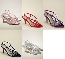 BHS Chic Bridesmaid Shoes Merlot Champagne Fuchsia Sapphire Ocean Coral Silver