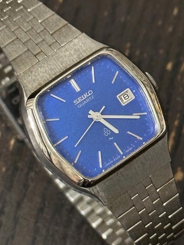 Vintage seiko quartz 1977 - seiko, blue