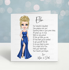 Daughter Prom Card -