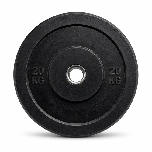 20kg rubber barbell plate gym - rubber,