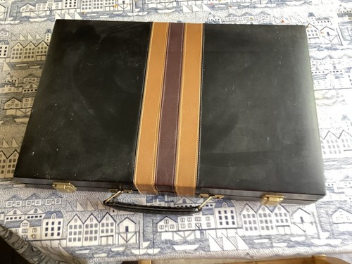 Backgammon set black - set, tan