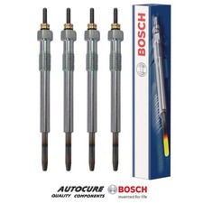 FOR VW GOLF GT TDI 2.0 MK5 A5 DIESEL 2004-2009 GENUINE BOSCH GLOW PLUGS x4