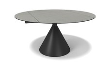 Modulax Cassan Grey Ceramic Extending Dining Table 150x90cm RRP £1740