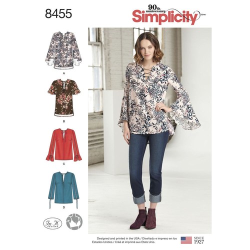 Simplicity 8455 sewing pattern - simplicity,