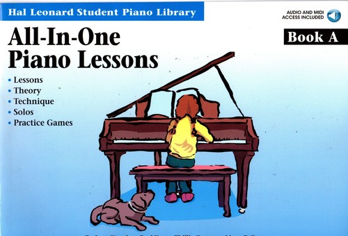 All one piano lessons - all-in-one, book