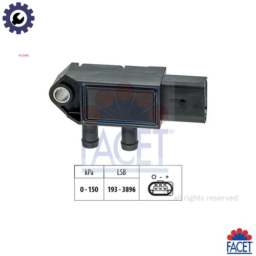 Sensor exhaust pressure - sensor,