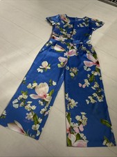 Ted Baker Floral Satin Girls