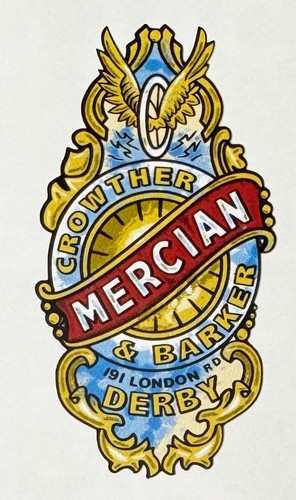 Mercian crowther barker crest - mercian,